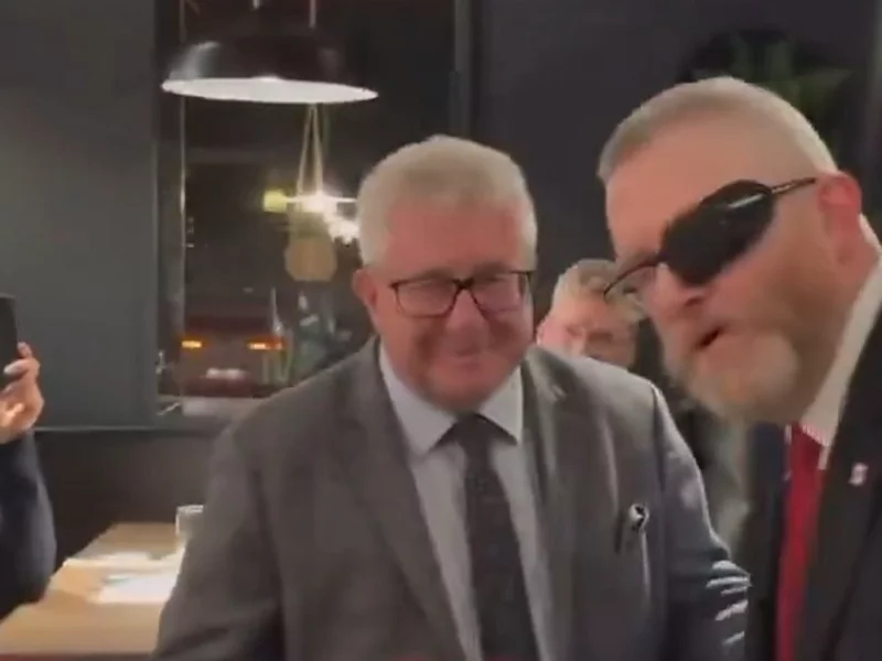 Zaskakujące nagranie Czarneckiego z Braunem. "Jak widać, są różnice"