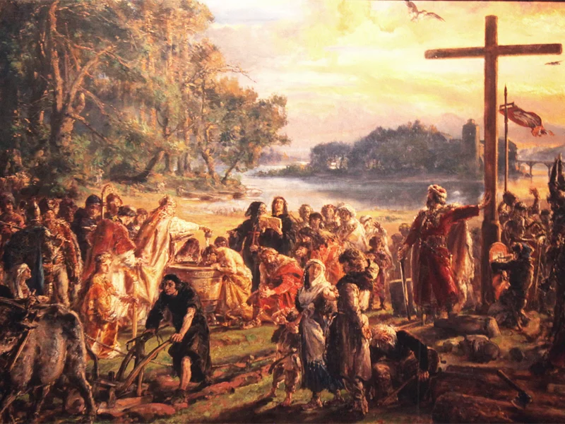 Święto Chrztu Polski. Dlaczego Mieszko przyjął chrzest?