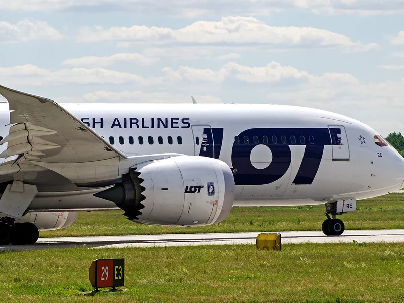 Awantura na pokładzie samolotu. 