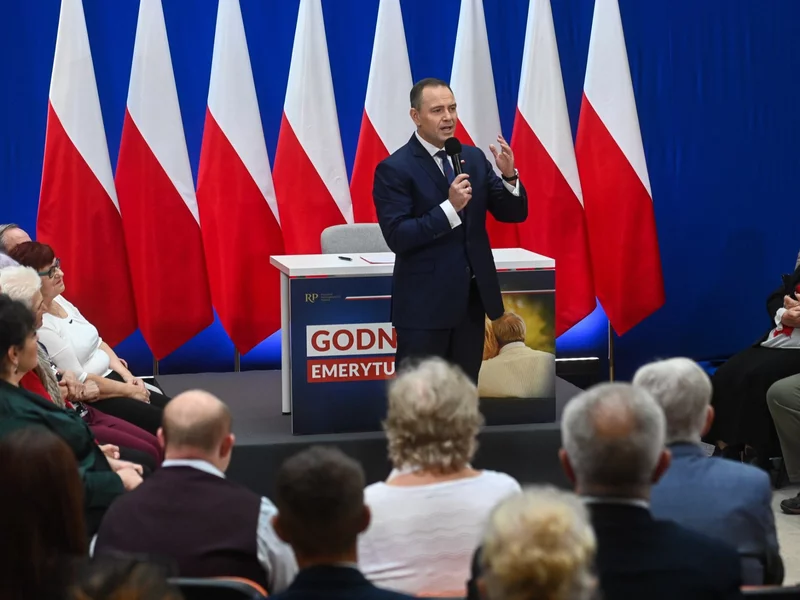 Nawrocki presented a fresh  project. A amazing  mechanism