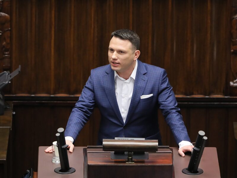 Sejm wybuchnął śmiechem po słowach Mentzena. Posłowie nie wytrzymali