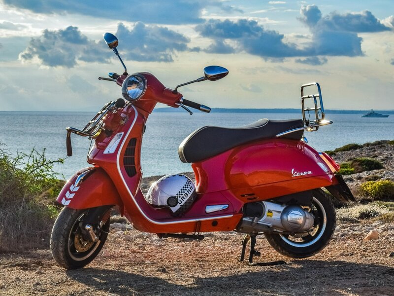 Polska blacha włoskiej vespy