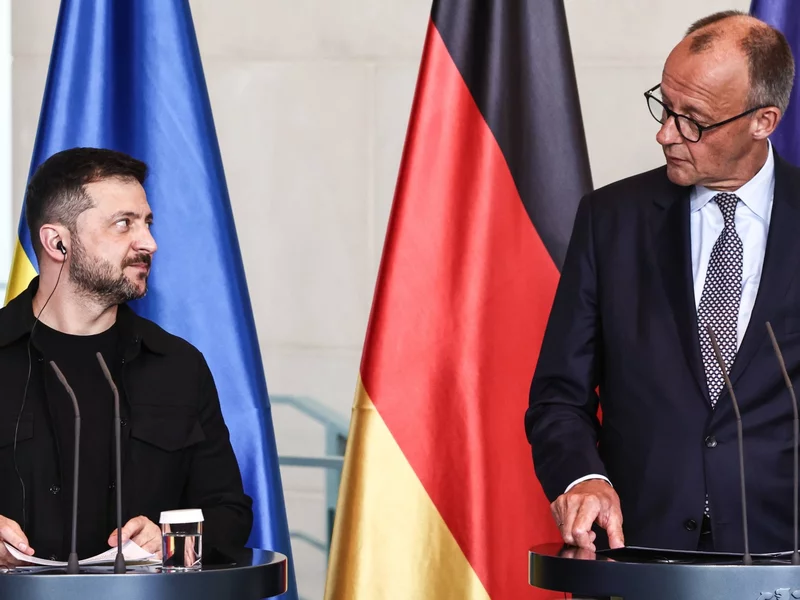Niemcy nie chcą u siebie Ukraińców. Merz prosi Zełenskiego o interwencję