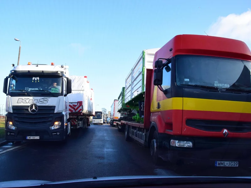 Robaki w żywności z Kazachstanu. Transport zatrzymano w Białymstoku