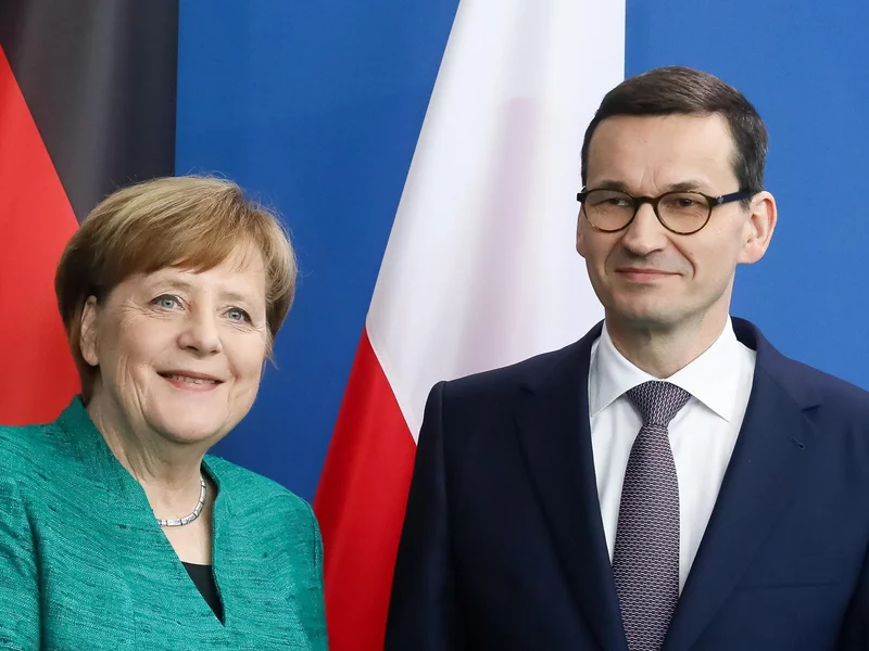 Morawiecki uderza w Merkel: Wybrała Putina, a Europa płaci za to do dziś