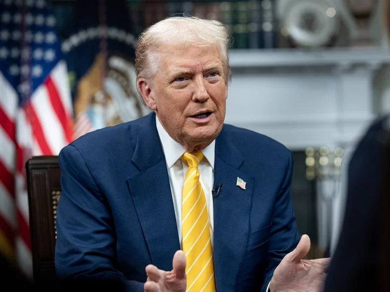 "Coś dobrego może się wydarzyć". Trump o rozmowach pokojowych