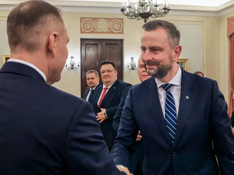 "Można patrzeć z optymizmem". Kosiniak-Kamysz po spotkaniu z prezydentem