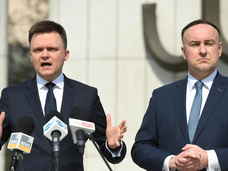 Trzęsienie ziemi w partii Hołowni. istotny polityk zrezygnował ze startu