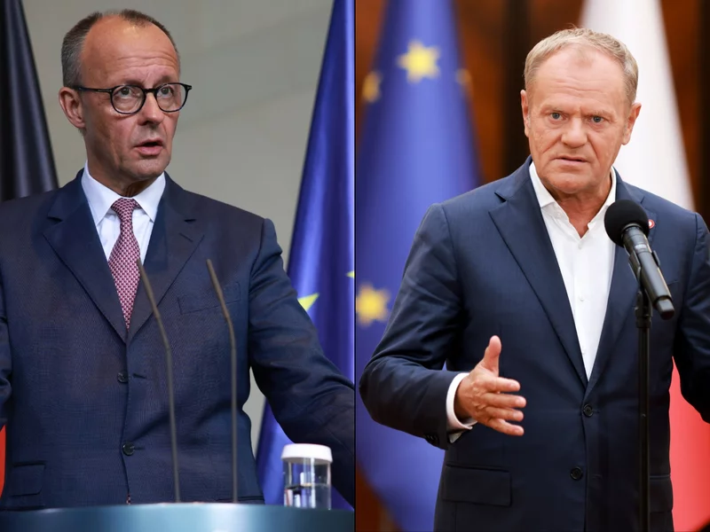 Merz rozmawiał z Papą o aktach dywersji na polskiej kolei