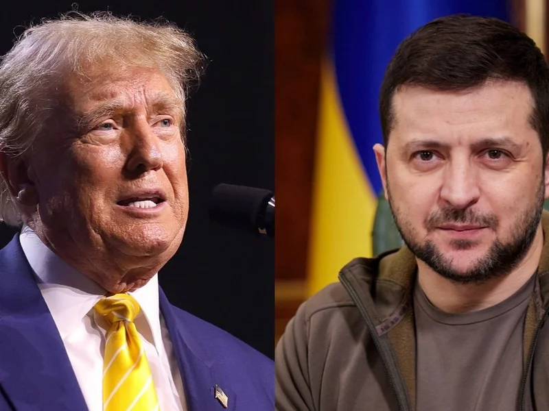 Wojna na Ukrainie. Kijów miał przekonać Trumpa do częściowej zmiany planów