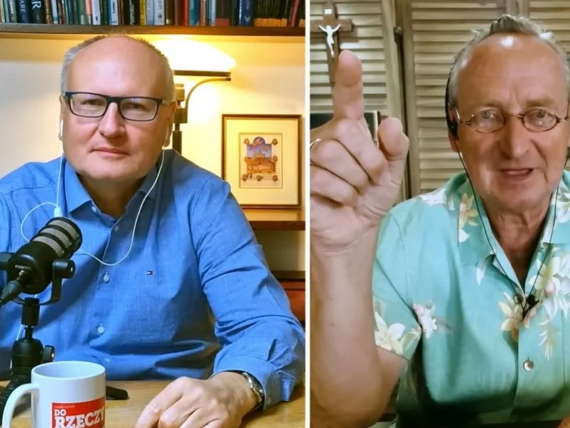 Cejrowski: Grafika z Trumpem w roli Jezusa – opętanie. Lisicki: Dziwna rola pastorki White