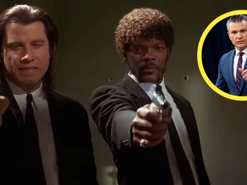 Nabożeństwo w Pentagonie. Hegseth w trakcie modlitwy cytował 